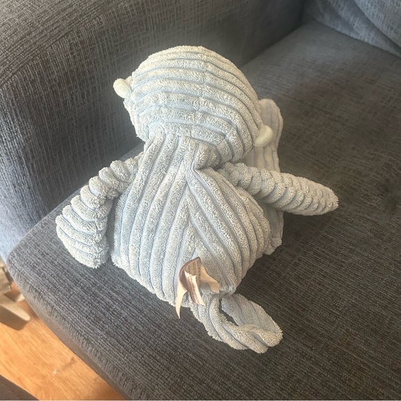 Gund Marbles Blue Monkey Corduroy Plush 15" Peace Love 319558 Peace Sign - Picture 3 of 5